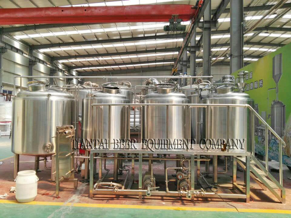 800L 3-vessels Brewhouse